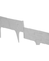 Palisáda StonePalisade L-2,37 m, grafit, bal. 3 ks, 790x95/200 mm, UV