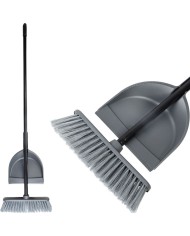 Súprava upratovacia York 082020, TANDEM, metla s lopatkou, s násadou, 31x108 cm
