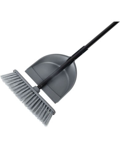 Súprava upratovacia York 082020, TANDEM, metla s lopatkou, s násadou, 31x108 cm
