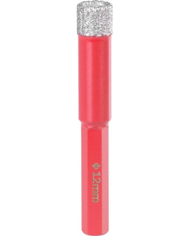Vyrezávač Strend Pro Premium DCB12, 12 mm, stopka HEX, korunka, diamant, professional