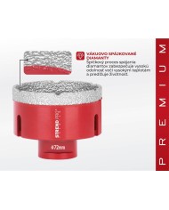 Vyrezávač Strend Pro Premium DCB11, 72 mm, M14, korunka, diamant, professional