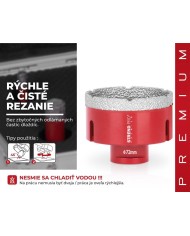 Vyrezávač Strend Pro Premium DCB11, 72 mm, M14, korunka, diamant, professional