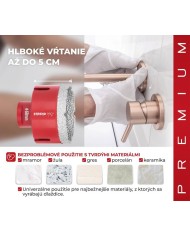 Vyrezávač Strend Pro Premium DCB11, 68 mm, M14, korunka, diamant, professional