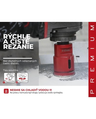 Vyrezávač Strend Pro Premium DCB11, 68 mm, M14, korunka, diamant, professional