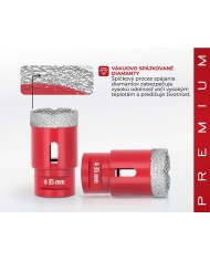 Vyrezávač Strend Pro Premium DCB11, 35 mm, M14, korunka, diamant, professional