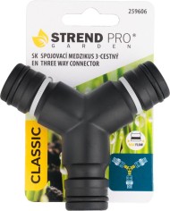 Spojovací medzikus Strend Pro Garden, 3-cestný, MAX FLOW