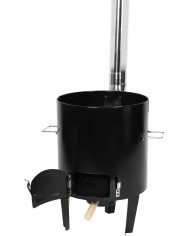 Súprava kotlová Fiestaset, zabíjačková, komplet, guľášová, 14 lit. kotlík, smaltovaná, pokrievkou a varechou