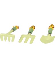 Sada náradia Strend Pro, záhradnícka, detská, 3-dielna, ABS + oceľ, lopatka hrable a vidly