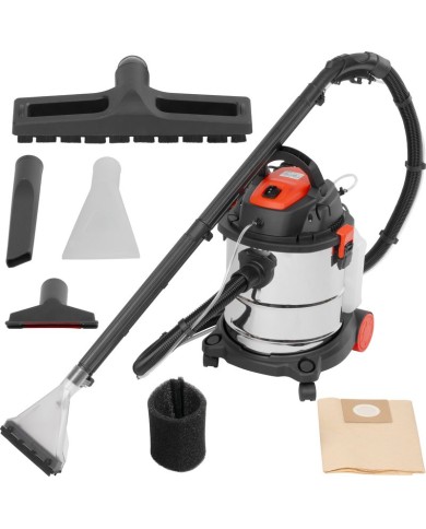 Vysávač Strend Pro MWD211/3v1, 20 lit, 1600W, priemyselný s funkciou tepovania