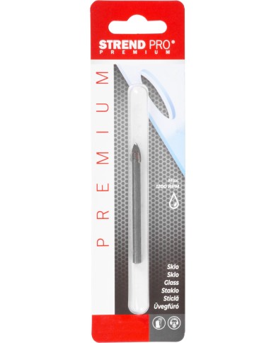 Vrták do skla Strend Pro Premium GSD711, 10/80 mm, valcová stopka