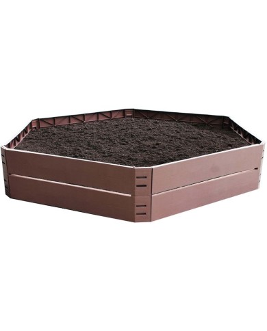 Záhon Strend Pro RB083, 132x25 cm, 250 lit., PP, 6-dielny, vyvýšený