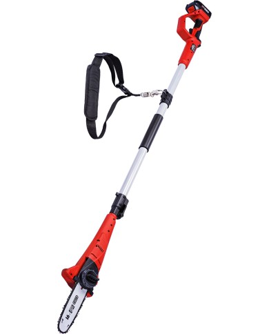 Píla Worcraft CPS-S20Li ShareSYS, 20V Li-Ion, vyvetvovacia, lišta 8" OREGON, teleskopická 188-270 cm, SET 1x 2.0 Ah akumulátor, 