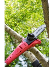 Píla Worcraft CPS-S20Li ShareSYS, 20V Li-Ion, vyvetvovacia, lišta 8" OREGON, teleskopická 188-270 cm, SET 1x 2.0 Ah akumulátor, 