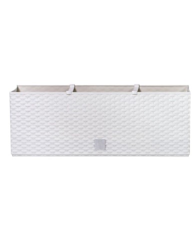 Kvetináč RATO Case 500, biely, CWS, so zavlažovacím systémom