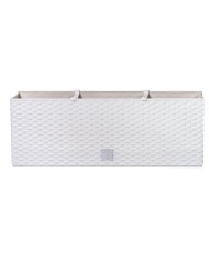 Kvetináč RATO Case 500, biely, CWS, so zavlažovacím systémom