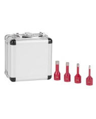 Sada vyrezávačov Strend Pro Premium DCB11S2, 6-8-10-12 mm, M14, diamant, korunky, professional