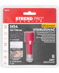 Vyrezávač Strend Pro Premium DCB11, 14 mm, M14, HD, korunka, diamant, professional