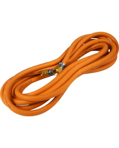 Hadica Strend Pro GH01, na plyn, LPG, 6.3 mm, 2x závit G3/8", L-1,5 m