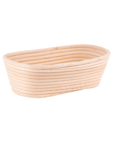 Ošatka ratanová MagicHome, na kysnutie chleba, oválna, max.650 g, 28x14x8 cm