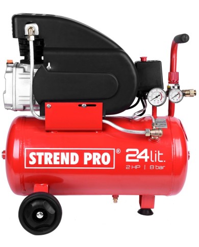 Kompresor Strend Pro FL2024-08, 1,5 kW, 24 lit, 1 piestový