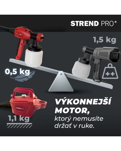 Pištoľ Strend Pro JS-FB17AII, 650W, 800 ml, striekacia, elektrická s kompresorom