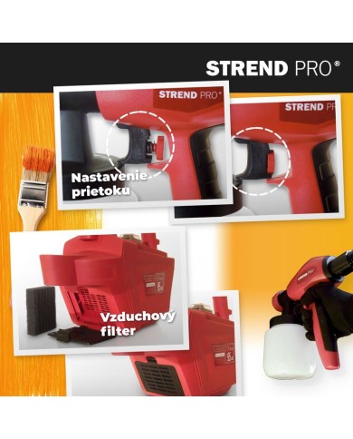 Pištoľ Strend Pro JS-FB17AII, 650W, 800 ml, striekacia, elektrická s kompresorom