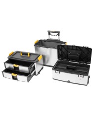 Box na náradie Strend Pro TBx3042-F, na kolieskach s rúčkou, nerezový, max. 36 kg