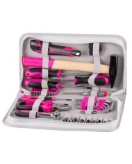 Sada náradia pre ženy LADIES PINK SET11, 39 dielna, ružová, v brašni