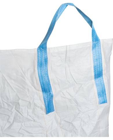 Vak BigBag TOF4, 90x90x120 cm, PP, 4 uši, biely, vrece rovné dno, max. 1000 kg