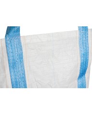 Vak BigBag TOF4, 90x90x120 cm, PP, 4 uši, biely, vrece rovné dno, max. 1000 kg
