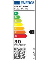 Reflektor Strend Pro Worklight SMD LED BL2-D3, 30W, 2400 lm, pracovný, kábel 1.8 m, IP65