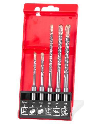 Sada vrtákov Strend Pro Premium SD051, 5 dielna, SDS+, do betónu