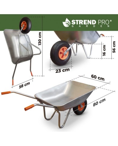 Fúrik EcoLoad, pozinkovaný, korba 65 lit., (demont)