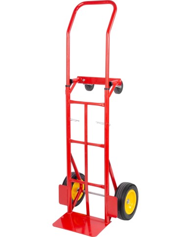 Rudľa Strend Pro, 2in1 prepravný vozík, rudľa na prepravu, ručný vozík na vrecia , skladacia