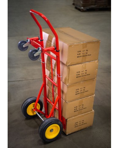 Rudľa Strend Pro, 2in1 prepravný vozík, rudľa na prepravu, ručný vozík na vrecia , skladacia