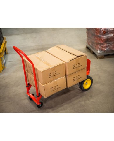 Rudľa Strend Pro, 2in1 prepravný vozík, rudľa na prepravu, ručný vozík na vrecia , skladacia