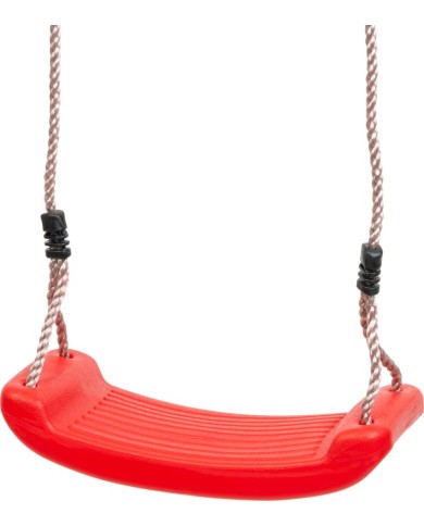 Hojdačka LEQ ABELLA, červená, 43x17x8.5 cm, detská, plastová