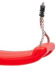 Hojdačka LEQ ABELLA, červená, 43x17x8.5 cm, detská, plastová