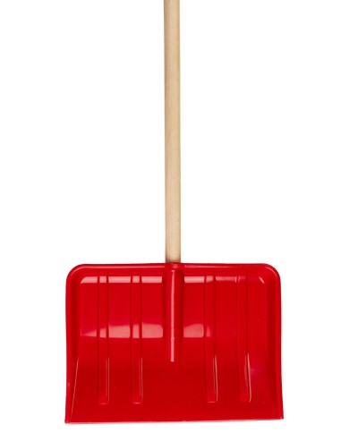 Odhrňovač detský BOBAS, 285x210x850 mm, Pvc, lopata na sneh, odhŕňač, drevená násada D, mix farieb