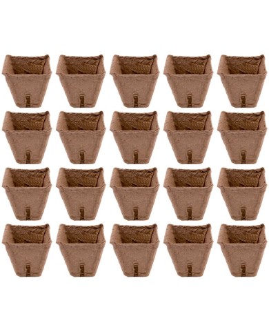 Sadbovač Strend Pro Herrison P1020, papierový, bal. 20 ks, 60x60 mm