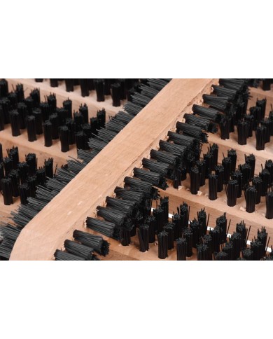 Rohožka GECO WMN.1, pred dvere, 36x26.5x5.5 cm, drevo, škrabák na obuv