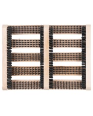 Rohožka GECO WMN.1, pred dvere, 36x26.5x5.5 cm, drevo, škrabák na obuv