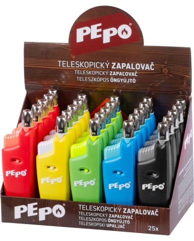 Zapaľovač PE-PO®, teleskopický, plynový