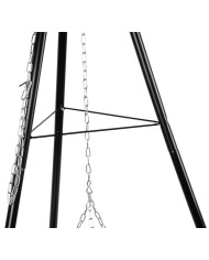 Gril Strend Pro Bavarian, BBQ, na drevené uhlie, nastaviteľná gril.výška 320-660/1500 mm