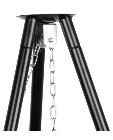 Gril Strend Pro Bavarian, BBQ, na drevené uhlie, nastaviteľná gril.výška 320-660/1500 mm