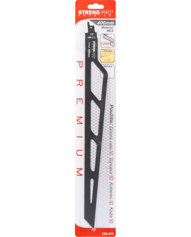 List do chvostovej píly Strend Pro SBI-213, 400/1.50 mm, na minerálne materiály, HCS