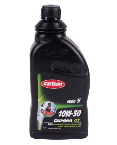 Olej carlson GARDEN 4T, SAE 10W-30, 1000 ml
