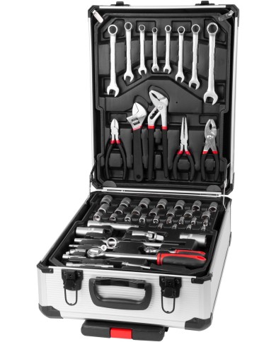 Sada náradia Strend Pro S873, 117 dielna, v Alu kufri