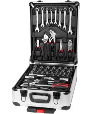 Sada náradia Strend Pro S873, 117 dielna, v Alu kufri
