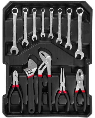 Sada náradia Strend Pro S873, 117 dielna, v Alu kufri